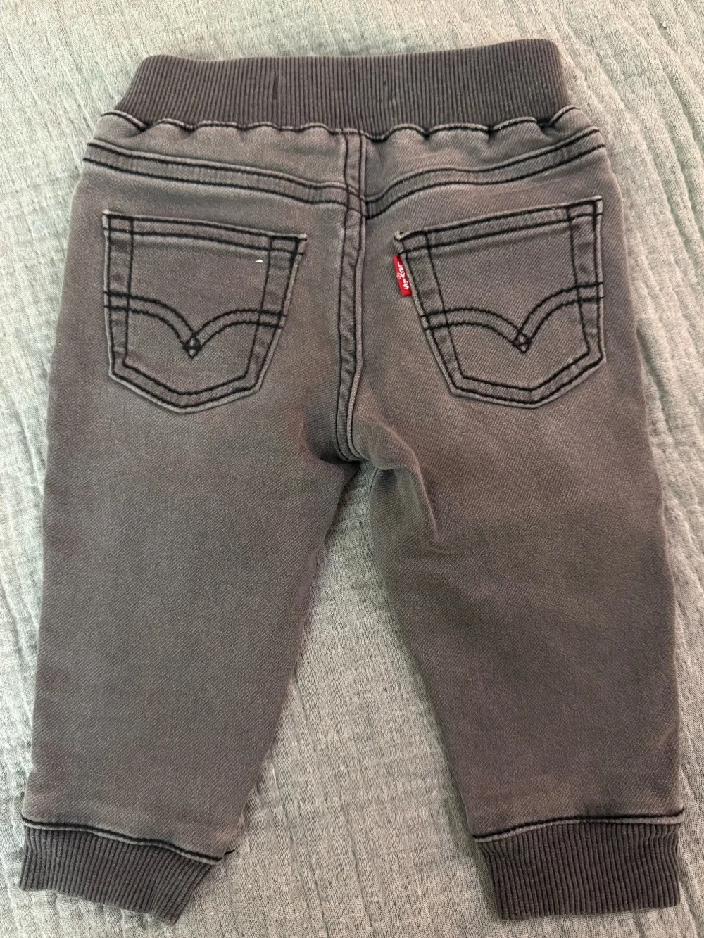 Levi's Toddler Gray/Black Jogger Pants